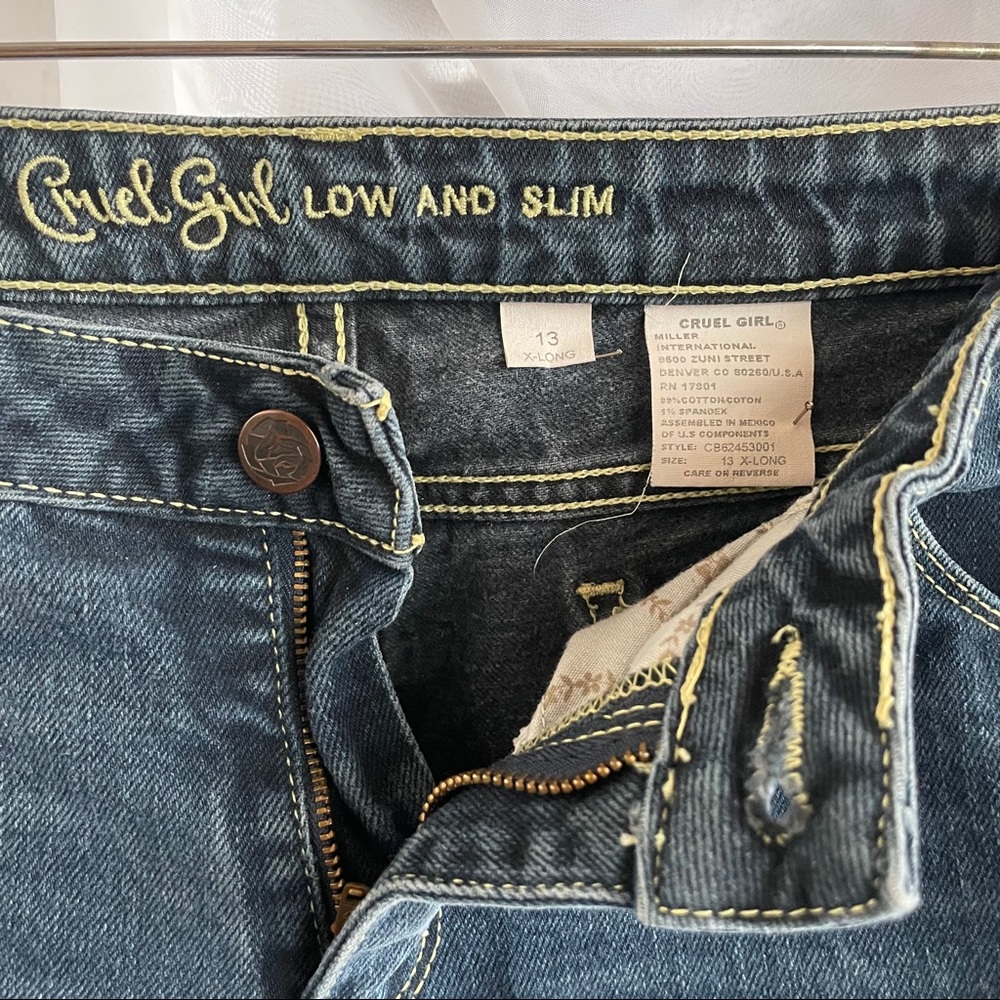 Cruel Girl Low & Slim Jeans, Wmn’s 13 X-long